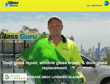 Tablet Screenshot of glassguru.com.au